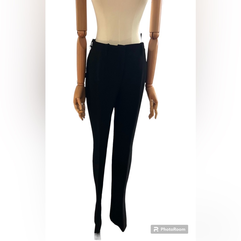 NWT PRADA RARE AUTHENTIC 90s VTG. wool twill flared stirrup pants. Approx US6-8